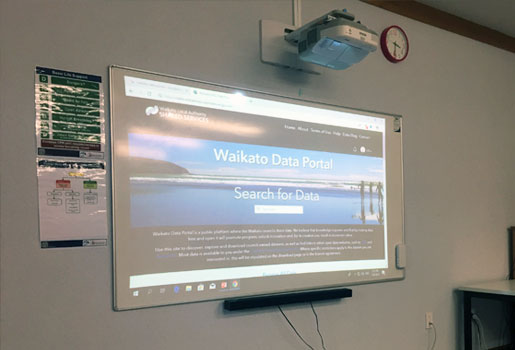 Waikato Data Portal Information Session at Hauraki